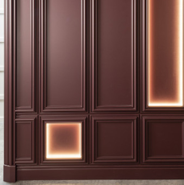 - Moulure à peindre ou Éclairage indirect