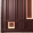 - Moulure à peindre ou Éclairage indirect