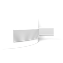 Zigzag - Bardage & Panneau 3D Flexible à peindre