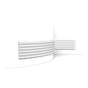 Flute - Bardage & Panneau 3D Flexible à peindre