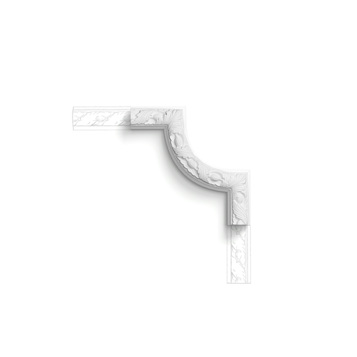 [P101A] - Coin pour moulure P1020
