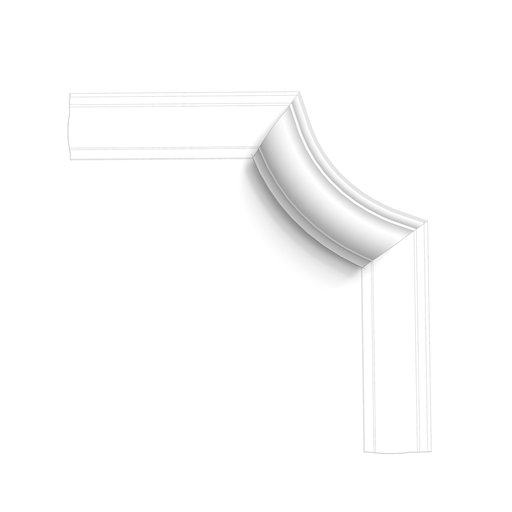 [P801C] - Coin pour moulure P8020