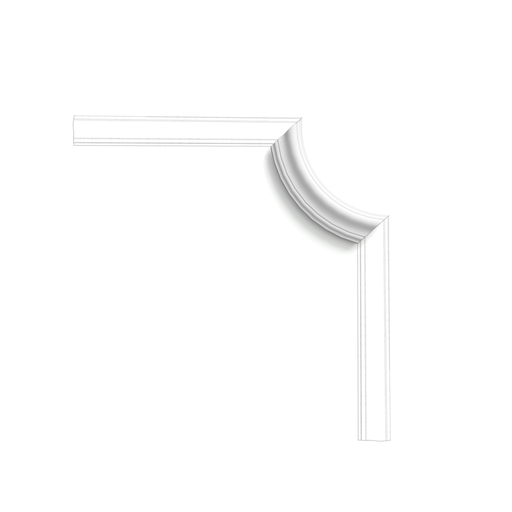 [P8030C] - Coin pour moulure P8030
